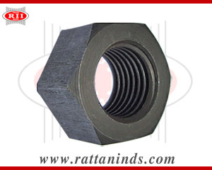 hex nut black finish manufacturers exporters india
